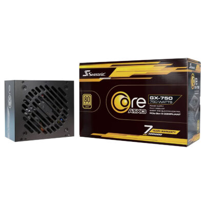 Seasonic Core GX-750W ATX 3.0 – 750W Fully Modular 80+ Gold Power Supply