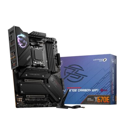 Msi Dark X670E Carbon Wifi Motherboard Supports Am5 9800X3D-7800X3D-9950X