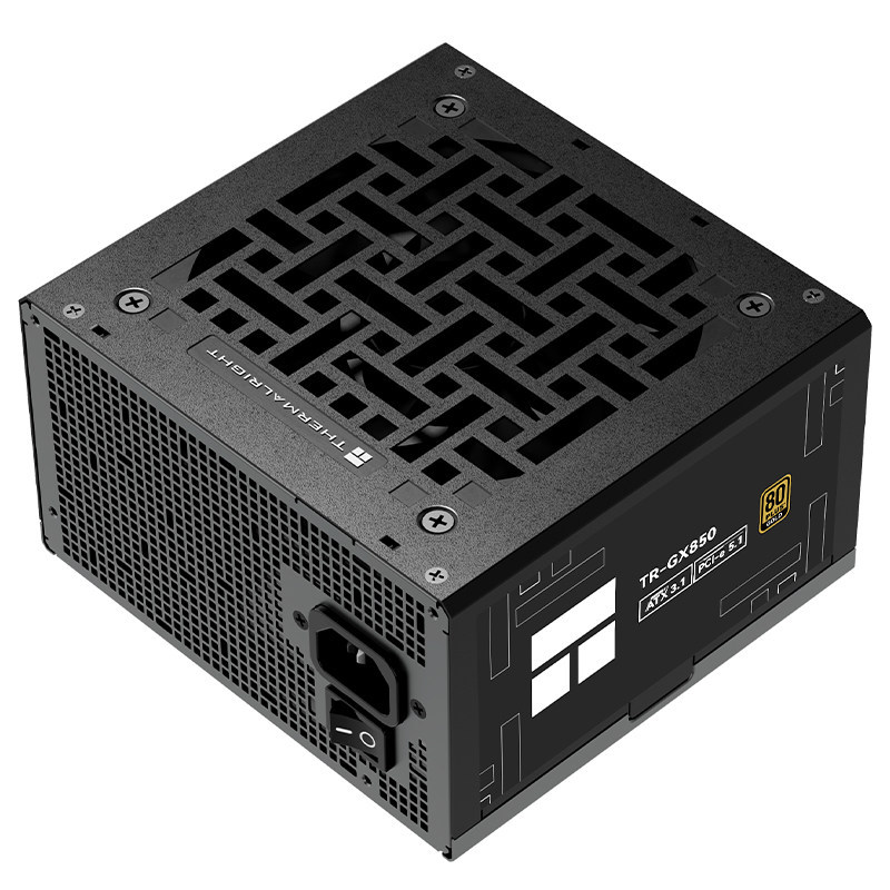 Alimentation pour ordinateur Thermalright TR-GX850 Black Gold Medal, module complet 850 W ATX 3.1