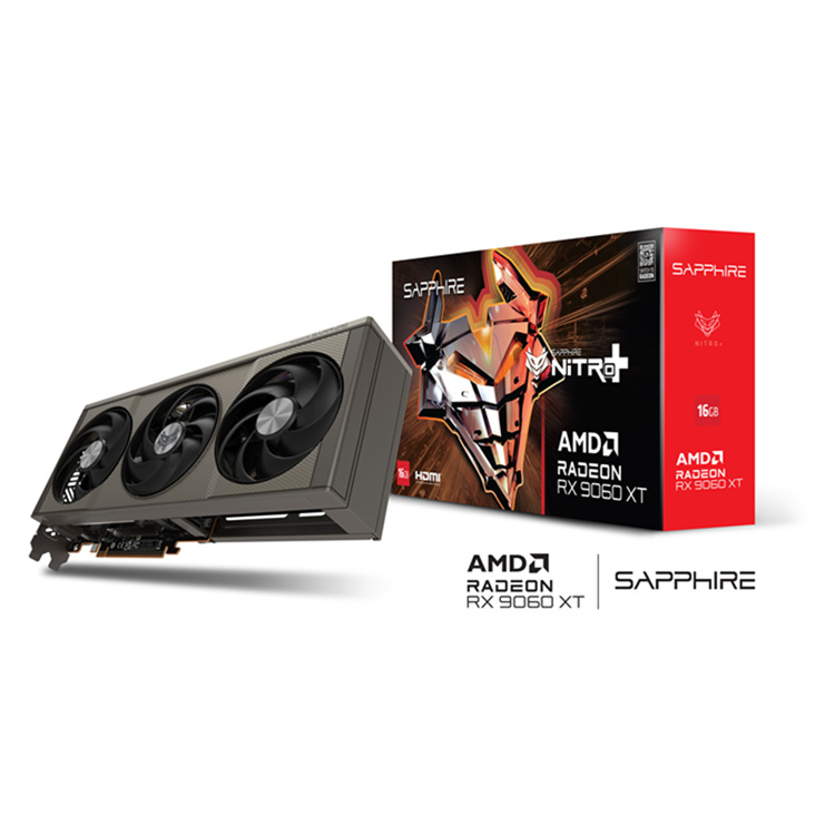 Carte Graphique Sapphire Nitro+ AMD Radeon RX 9060 XT 16 Go – Gaming Haute Performance