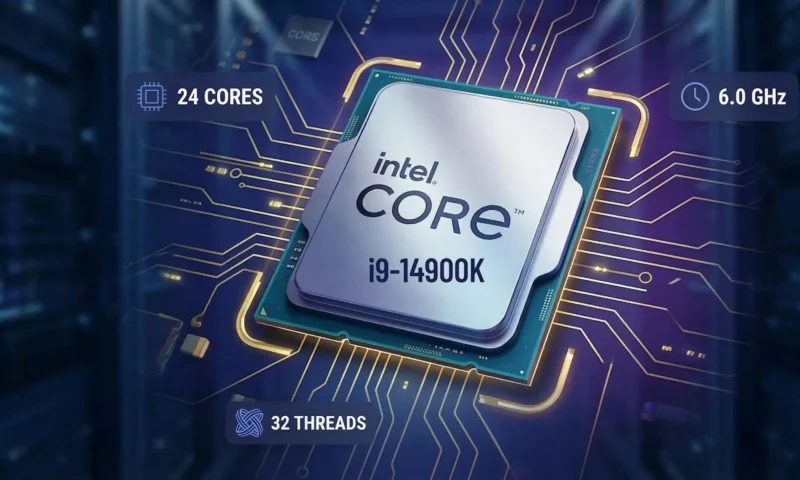 Intel I9-14900K Core 14th Generation 24-core 32-thread Desktop CPU Processor Chip Suitable For Z790