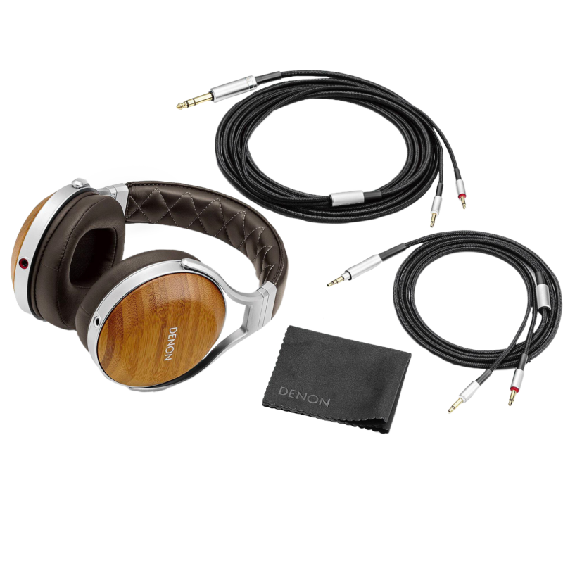 Denon AH-D9200 Premium Bamboo Over-Ear Headphones