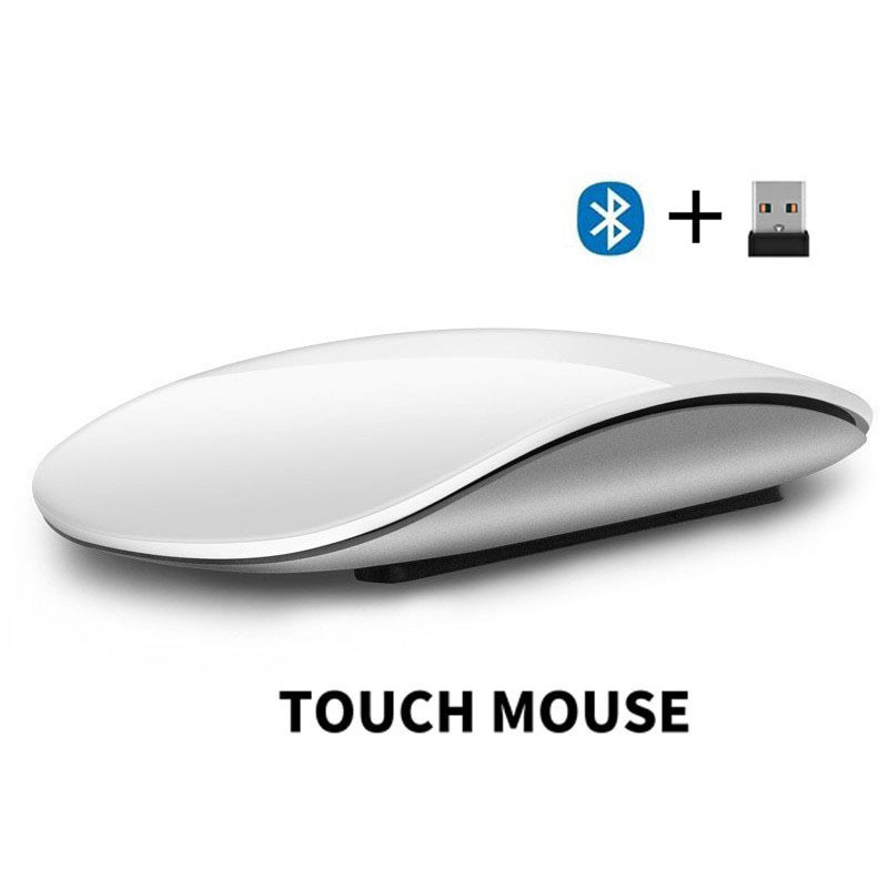 3rd Gen Dual-Mode Silent Touch Mouse (Bluetooth + 2.4G, Type-C)