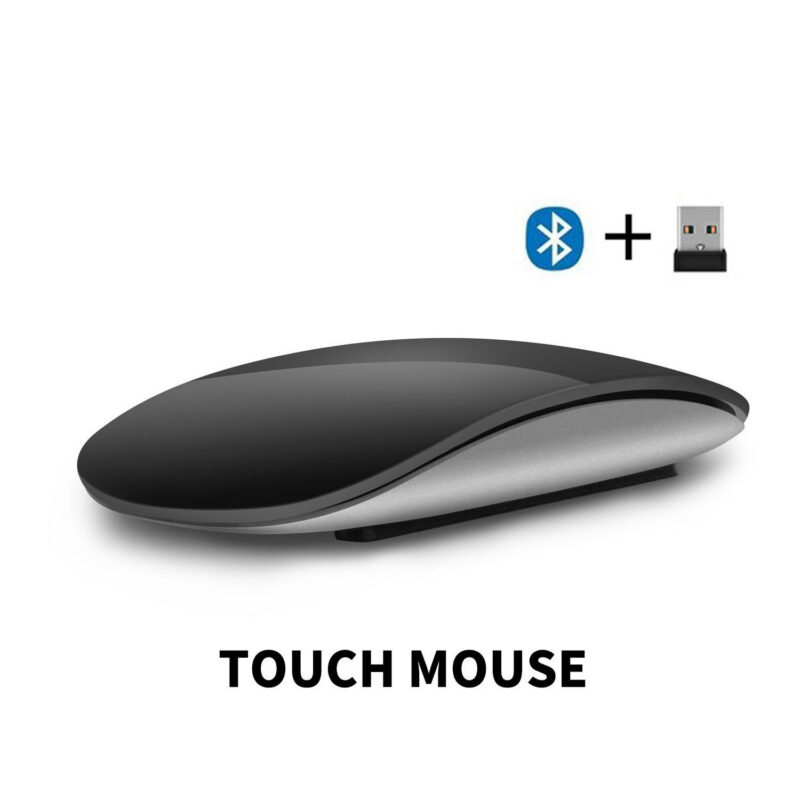 3rd Gen Dual-Mode Silent Touch Mouse (Bluetooth + 2.4G, Type-C)