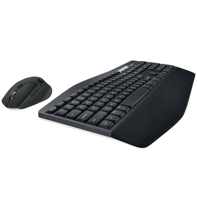 Logitech MK850 Wireless Keyboard and Mouse Set – Bluetooth, 2.4GHz, Multi-Device Ergonomic Combo